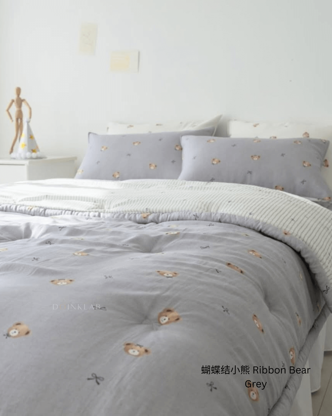四季被 蝴蝶结小熊 Comforter Ribbon Bear