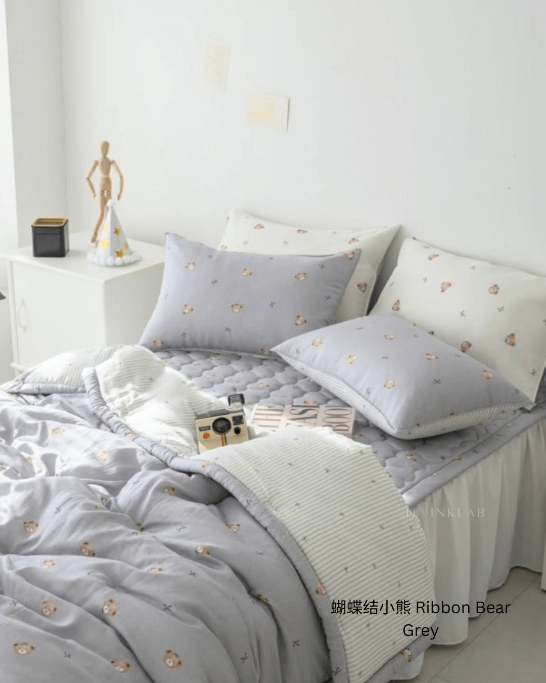 四季被 蝴蝶结小熊 Comforter Ribbon Bear