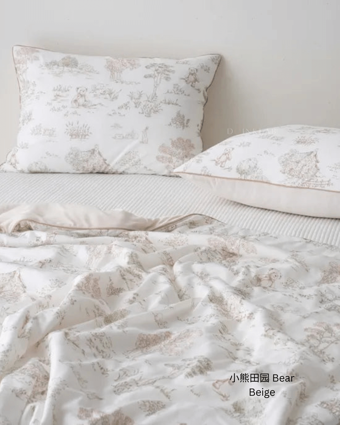 冰冰被 小熊田园 Cooling Blanket Bear