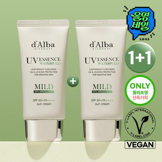 d'Alba UV Essence Waterfull Mild Sun Cream 50ml
