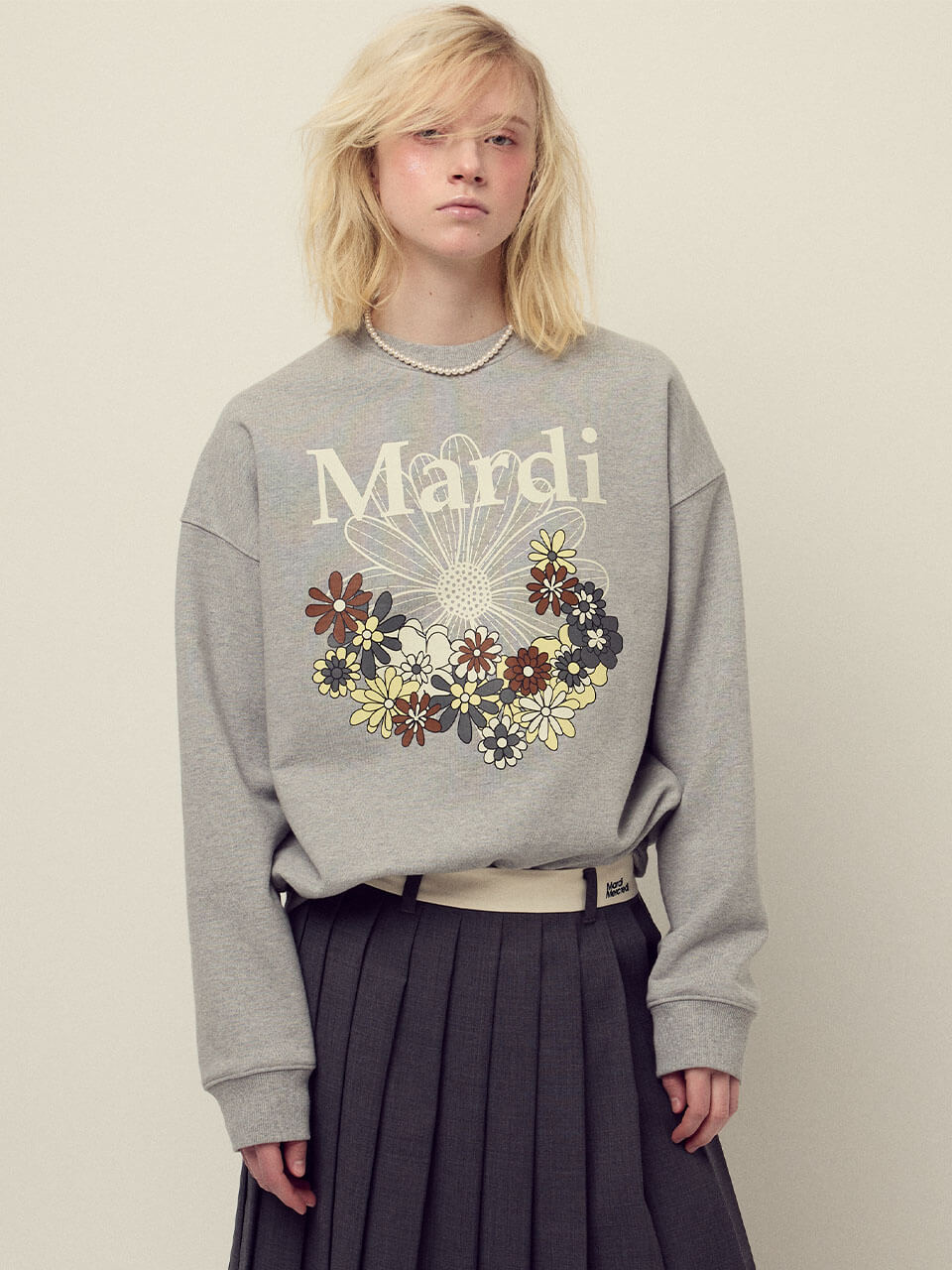 MARDI MERCREDI Sweatshirt Flowermardi Jardin