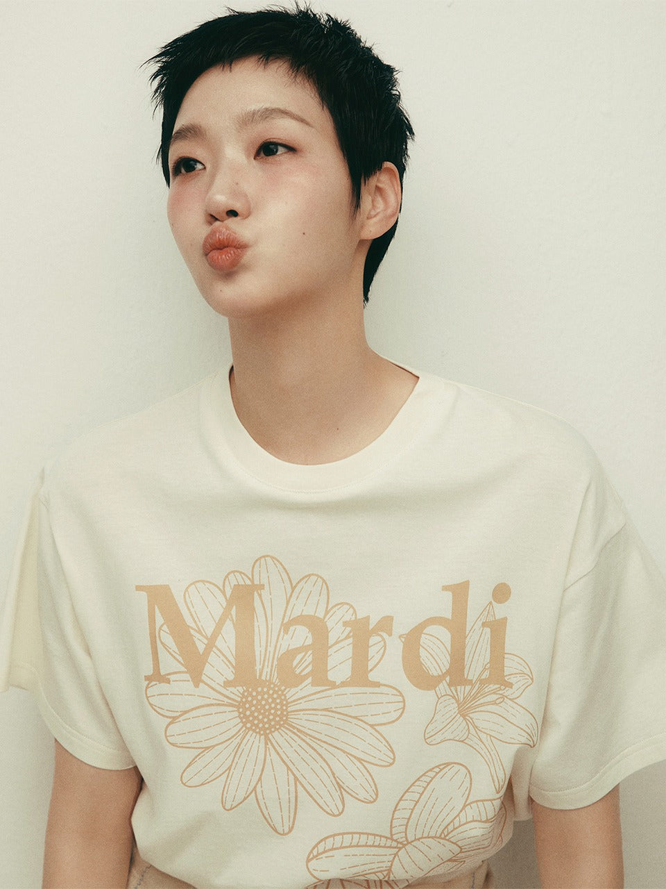 MARDI MERCREDI Tshirt Triple Flower