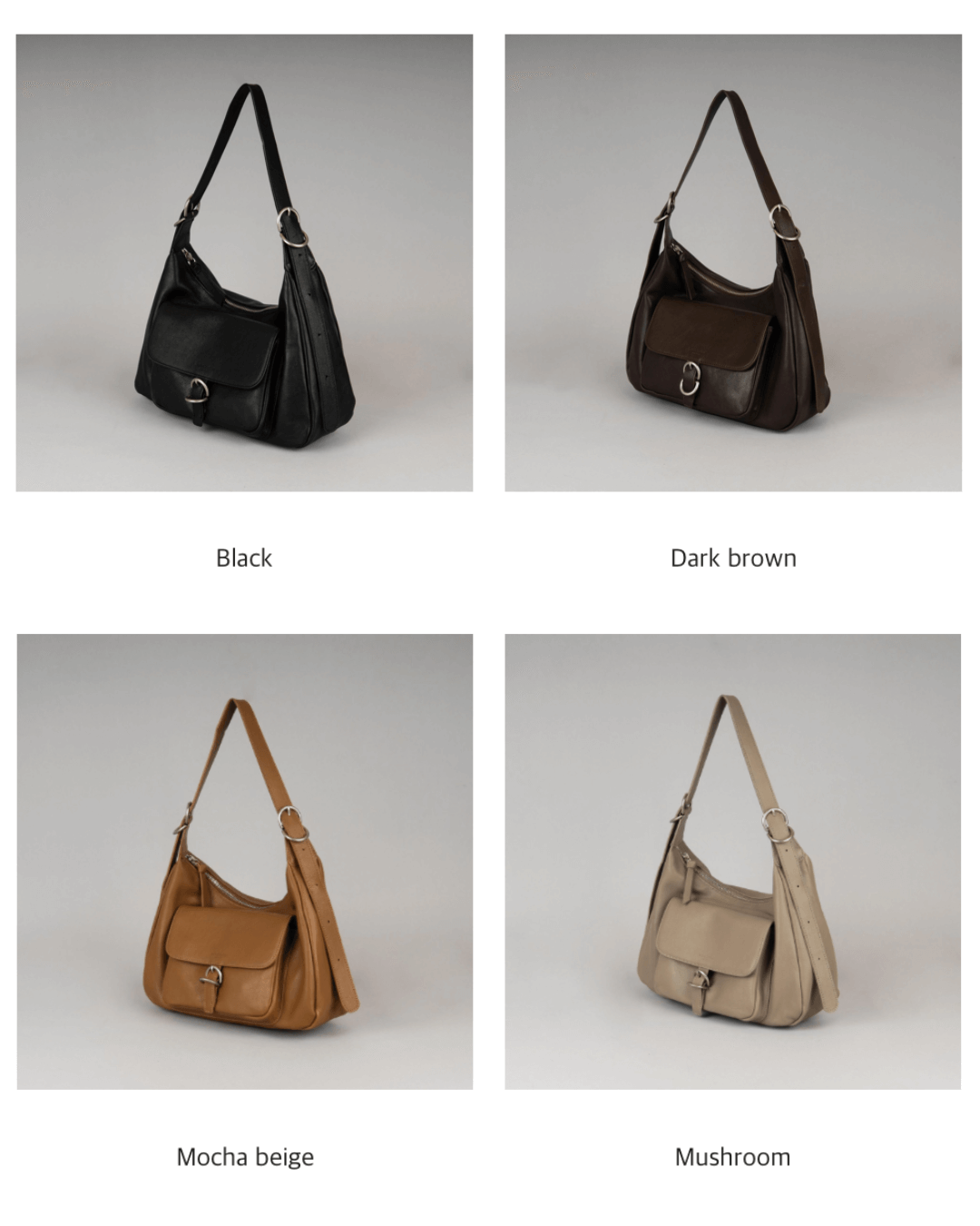 BUCKS AND LEATHER Pocket Hobo 020