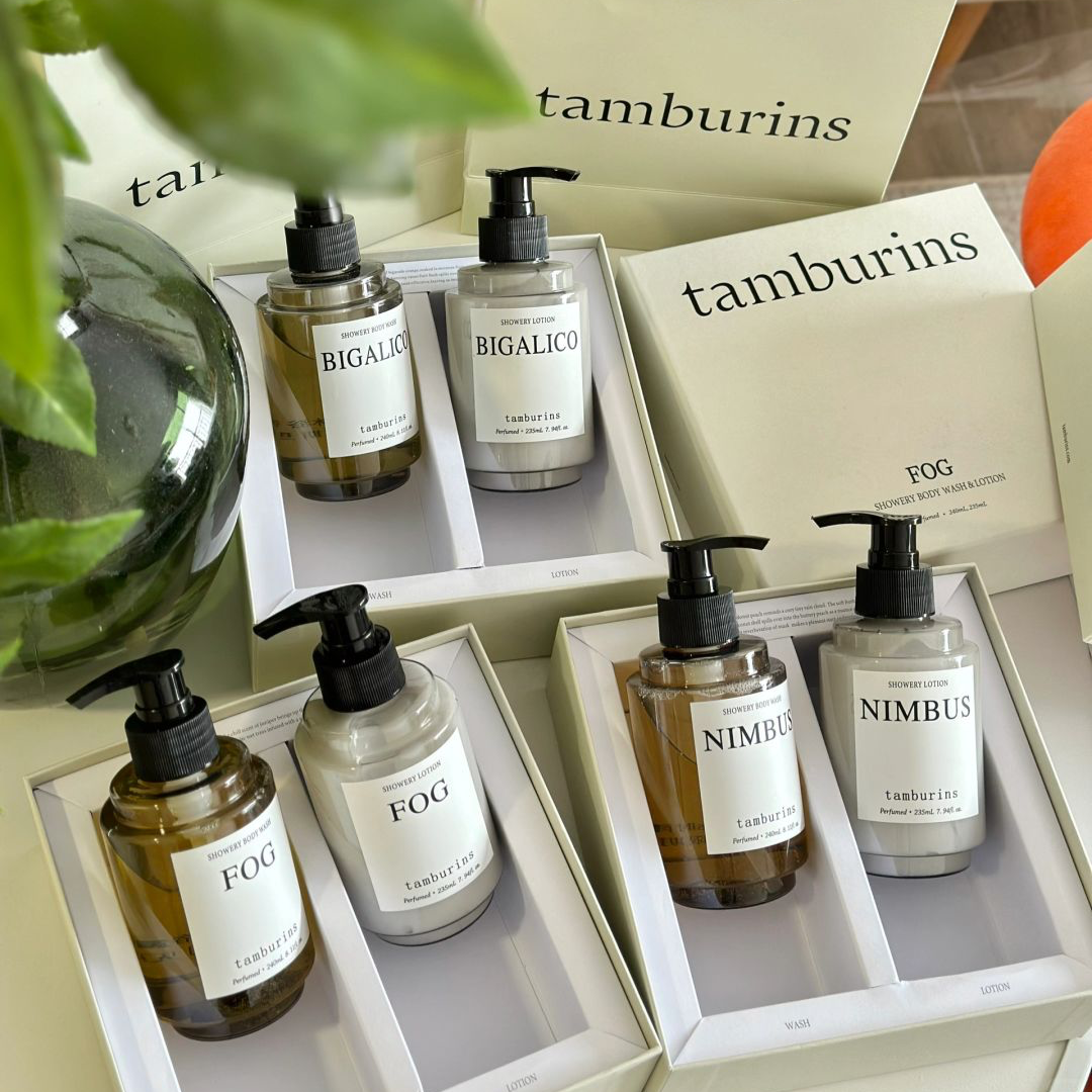 Tamburins Showery Set | Body Shower 240ml + Body Lotion 230ml