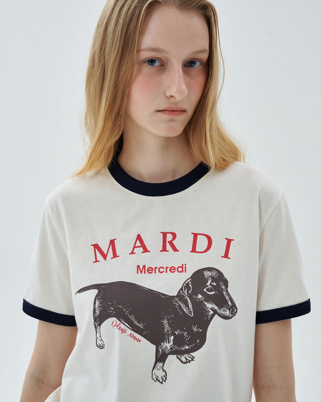 MARDI 120 SLIM RINGER TSHIRT DDANJI