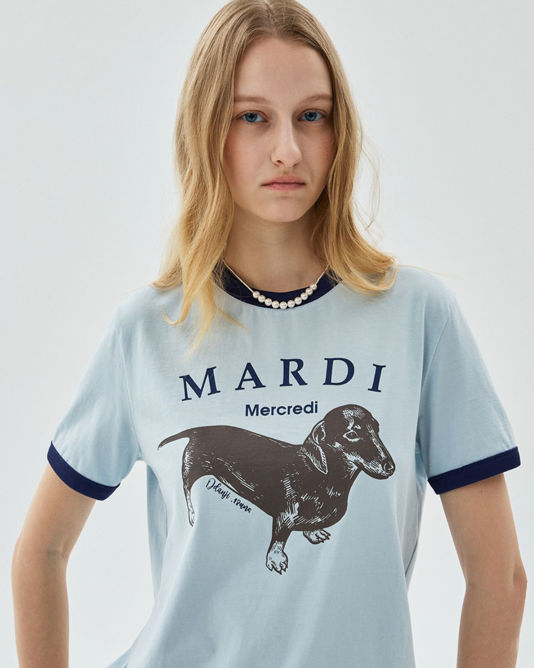 MARDI 120 SLIM RINGER TSHIRT DDANJI