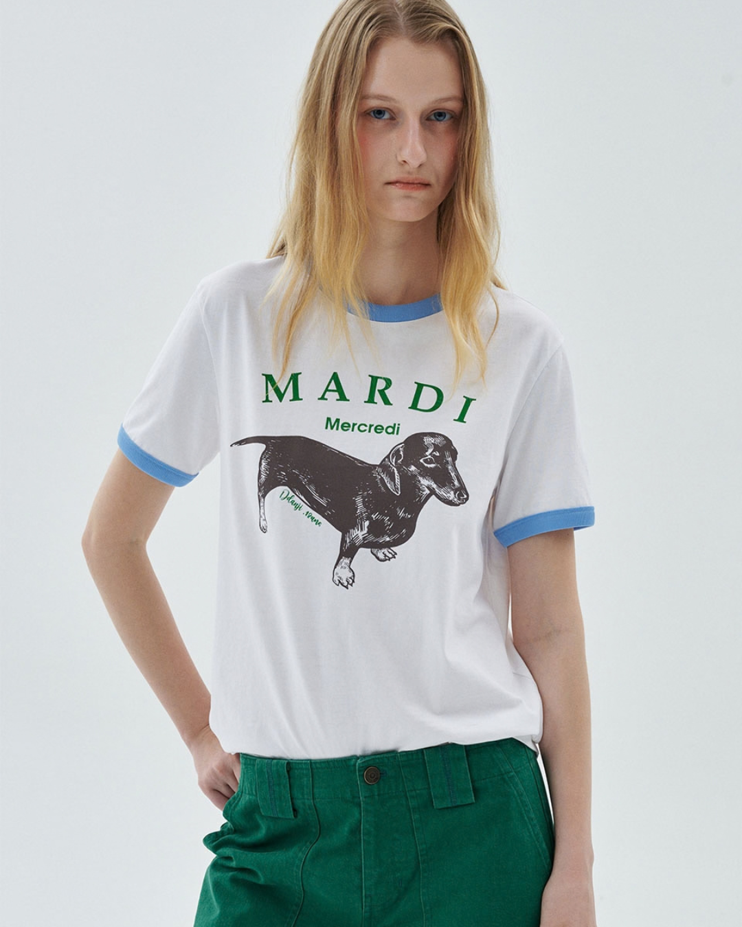 MARDI 120 SLIM RINGER TSHIRT DDANJI