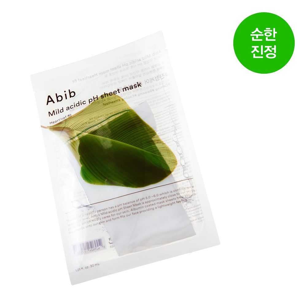 ABIB Mild Acidic Sheet Mask 10pcs