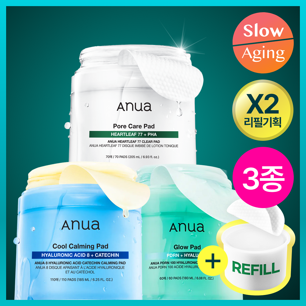 Anua Pad Refill Set | 100pad + 100pad