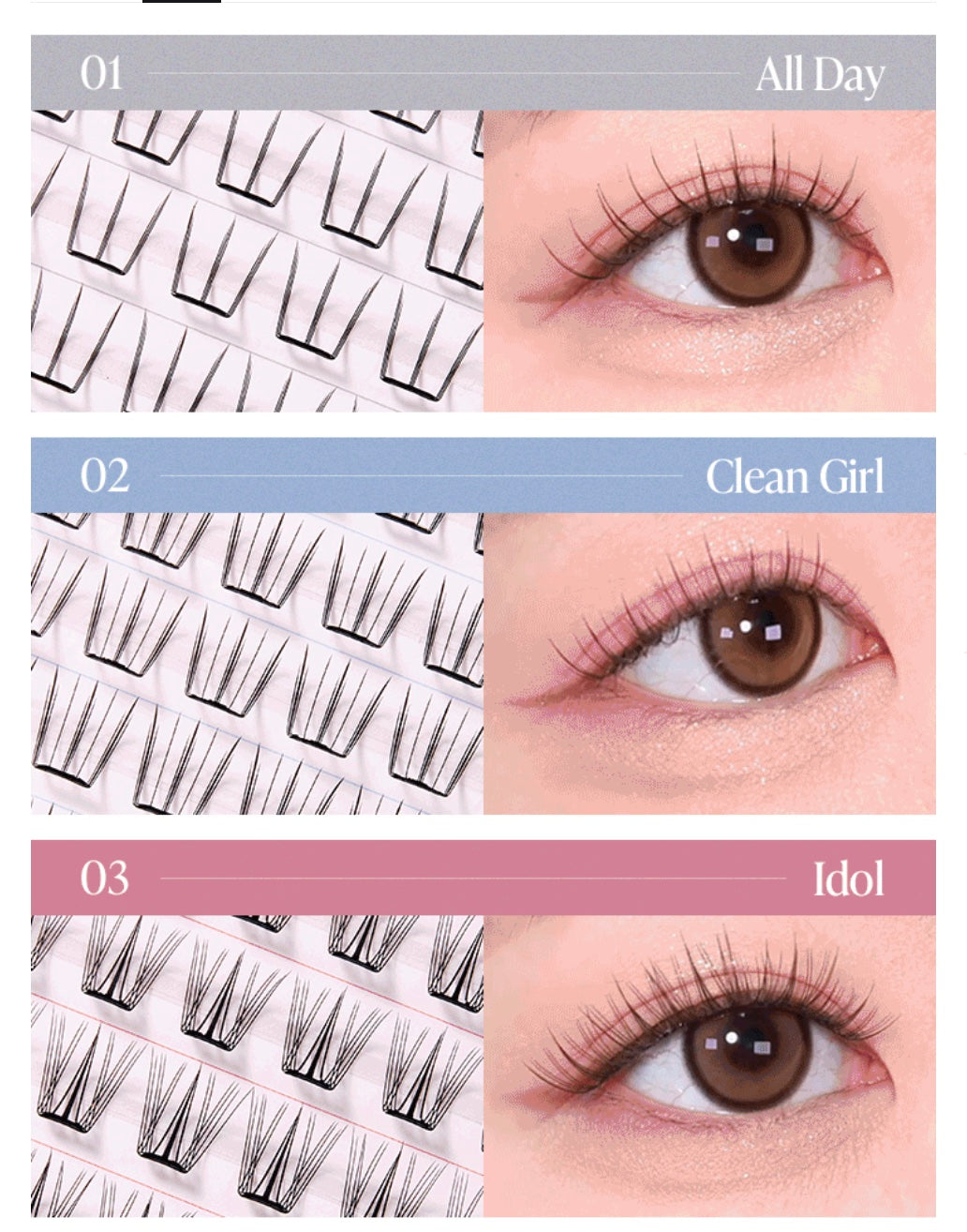 BANILA CO No Glue Eyelash Curly Studio | 5types
