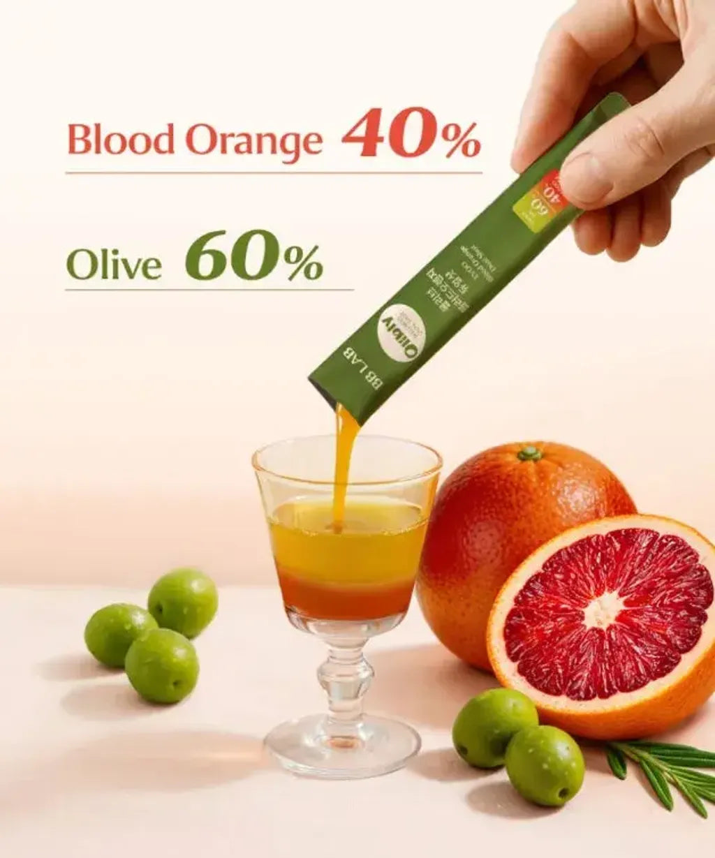 BB LAB Organic EVOO Blood Orange Dual Shot | 10 Sticks