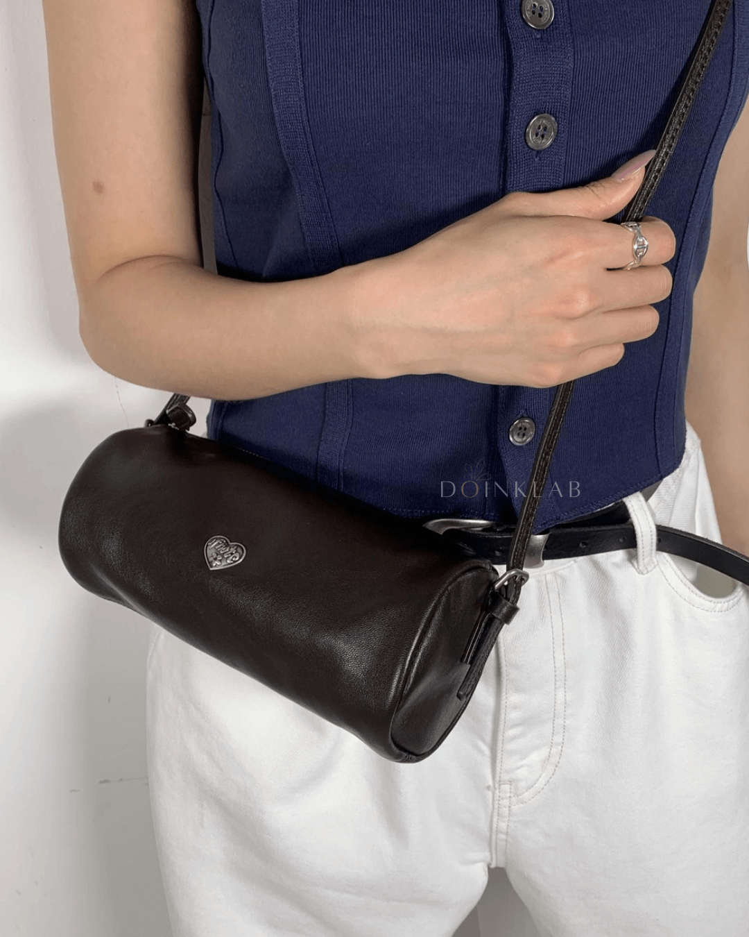 BUCKS AND LEATHER 032 Barrel Bag