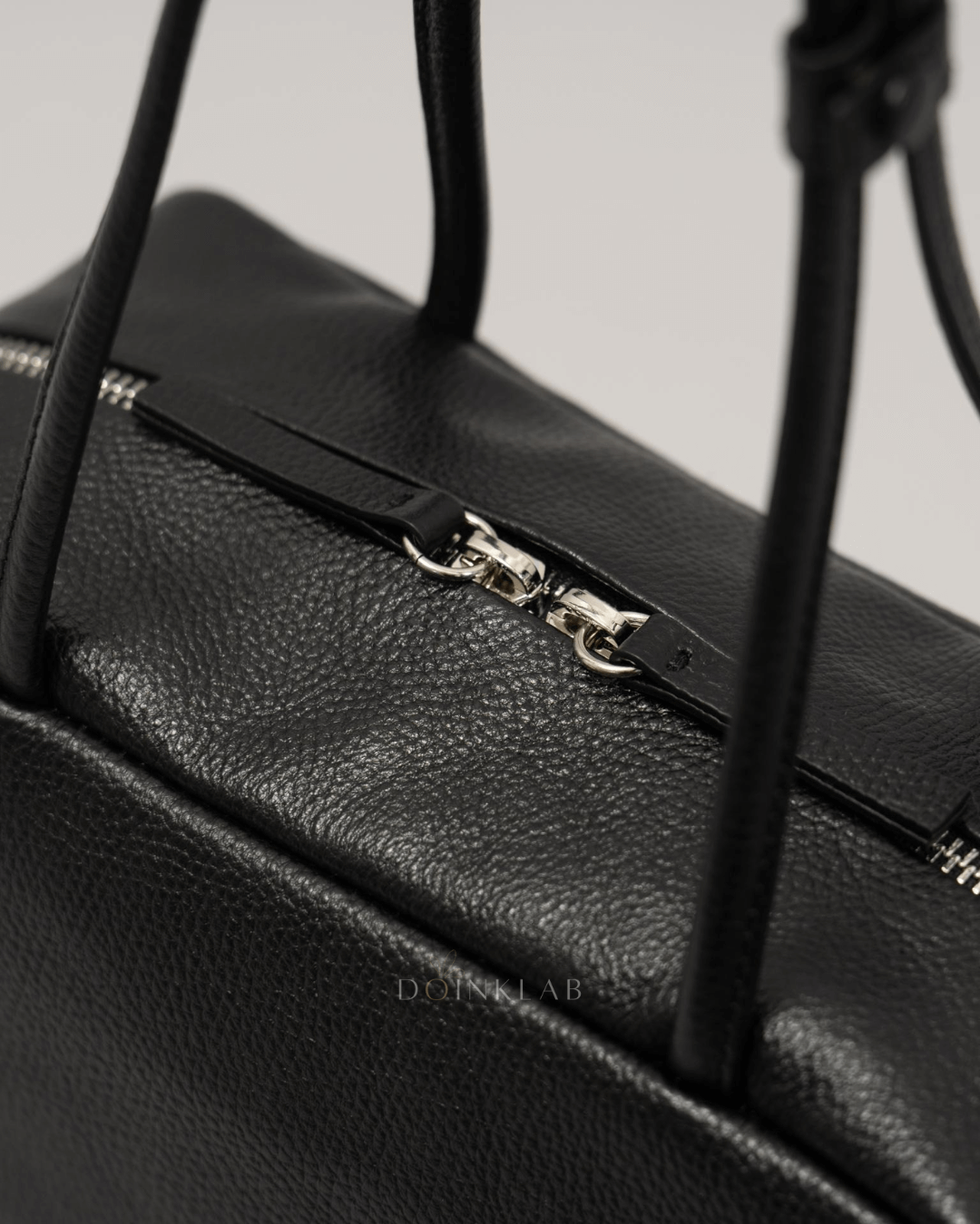 BUCKS AND LEATHER Block Bag