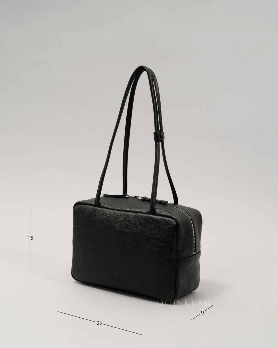 BUCKS AND LEATHER Block Bag