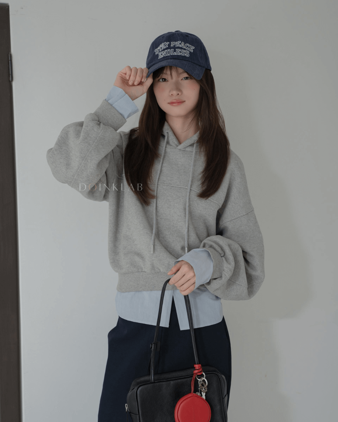 BUCKS AND LEATHER Block Bag