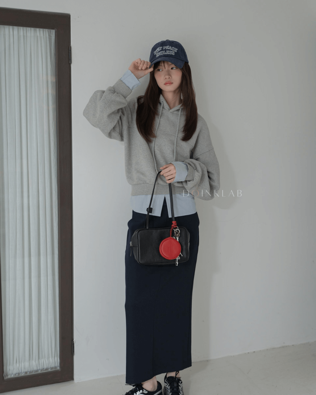 BUCKS AND LEATHER Block Bag