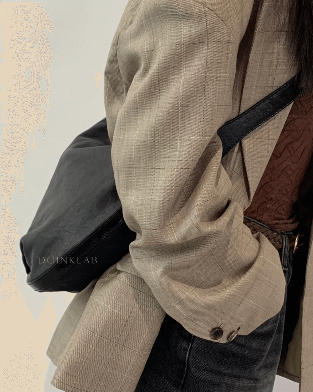 BUCKS AND LEATHER Bow Bag