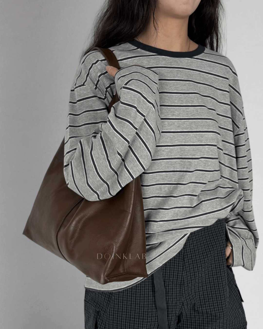 BUCKS AND LEATHER Low Tote
