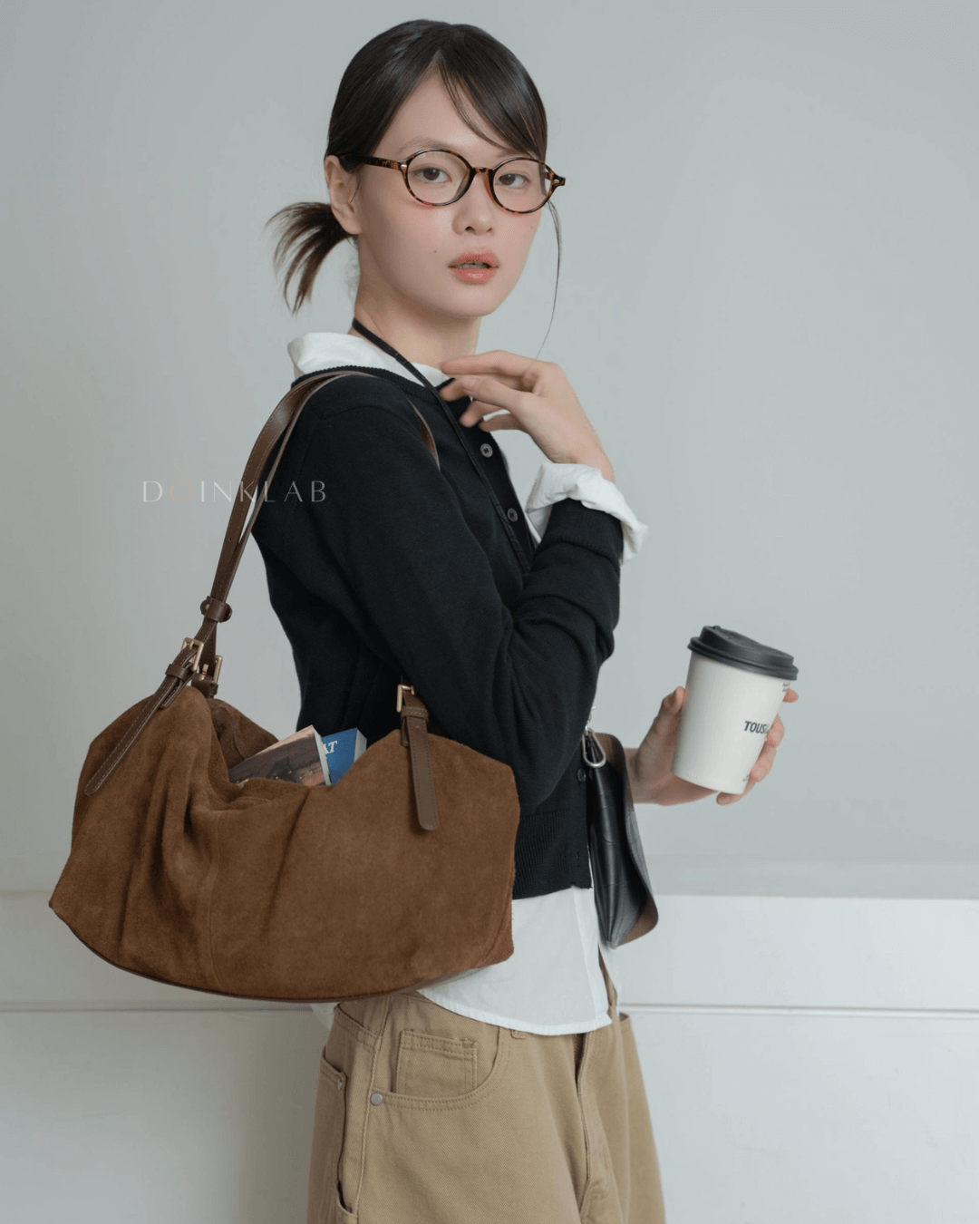 BUCKS AND LEATHER Taco Bag