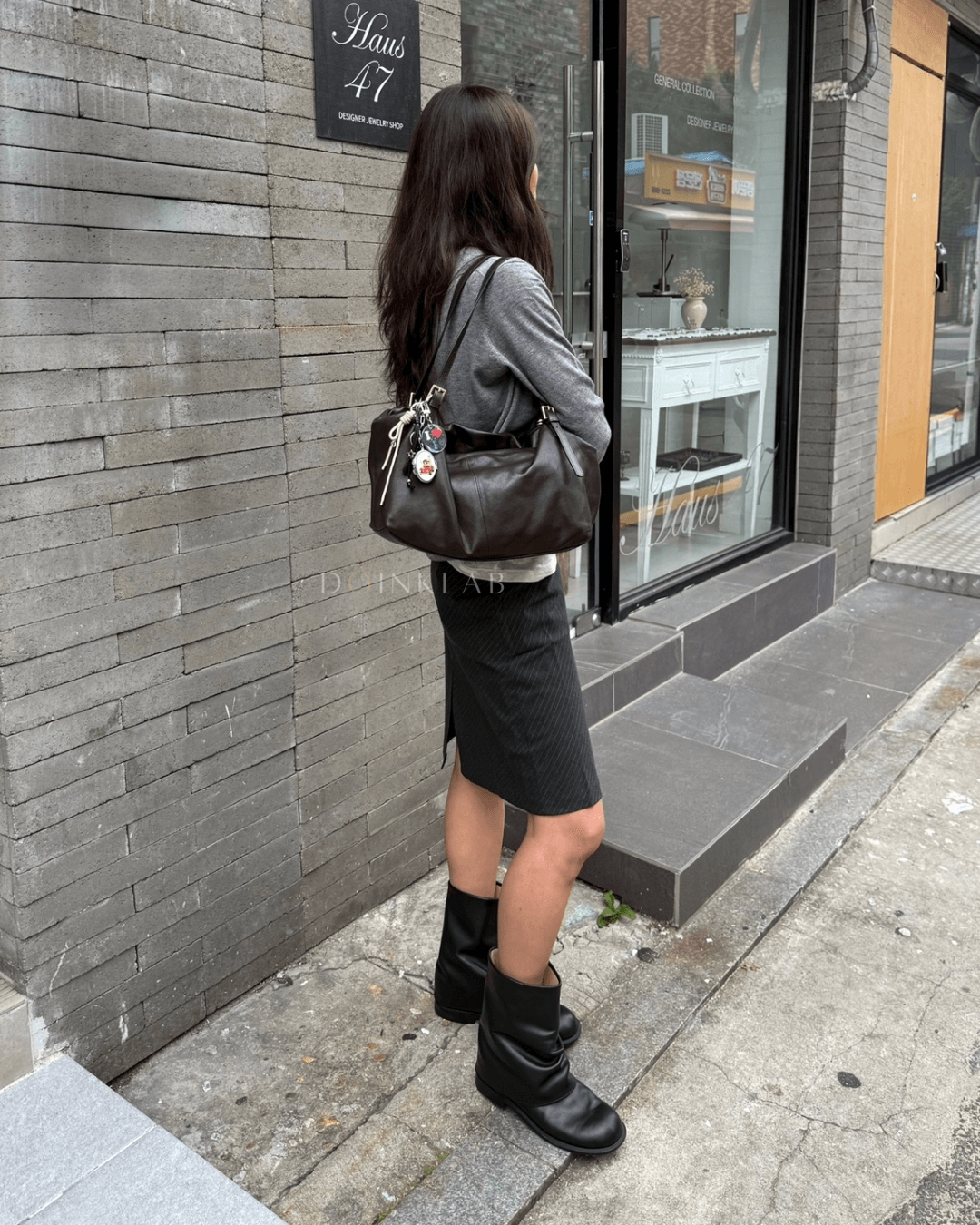 BUCKS AND LEATHER Taco Bag