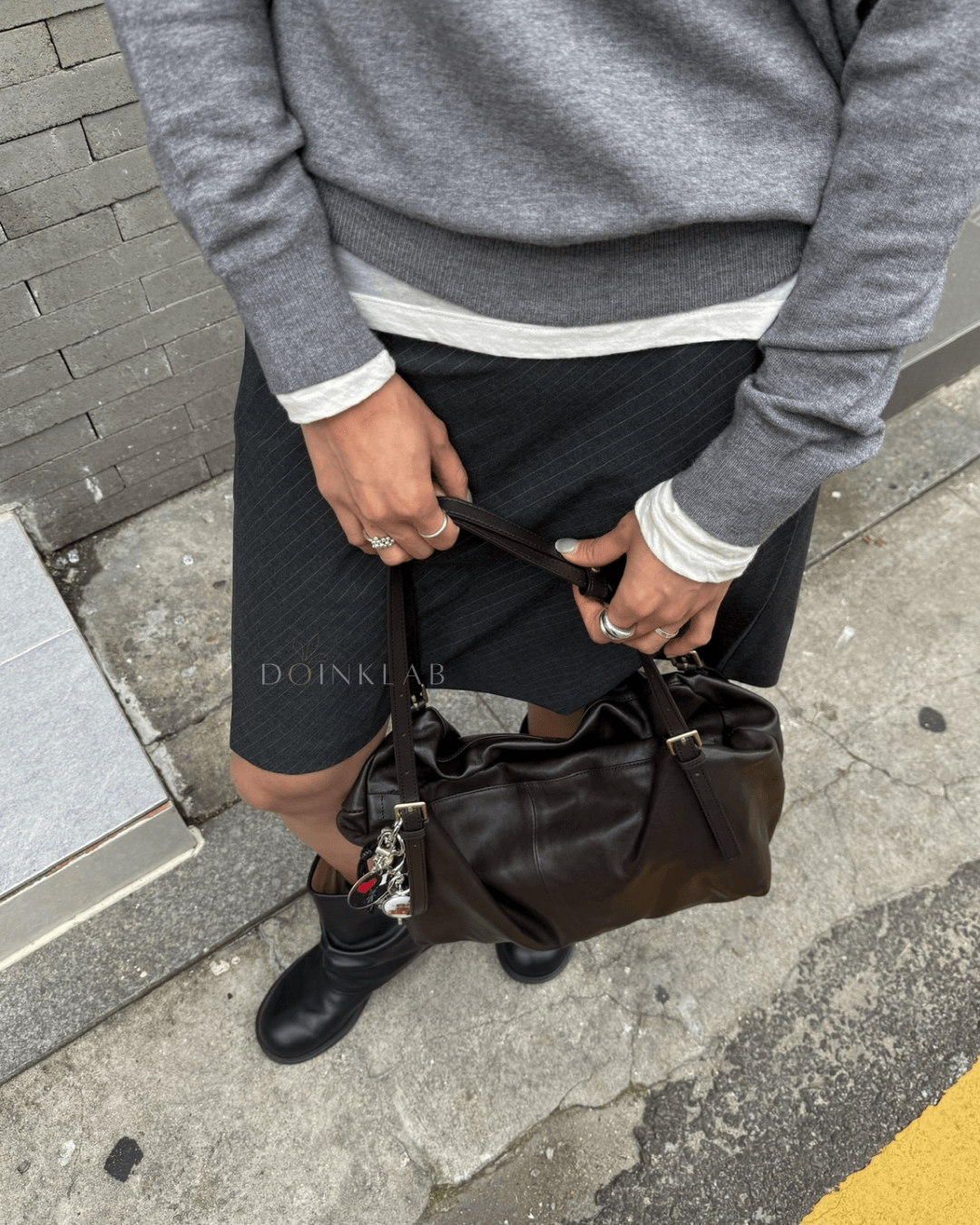 BUCKS AND LEATHER Taco Bag