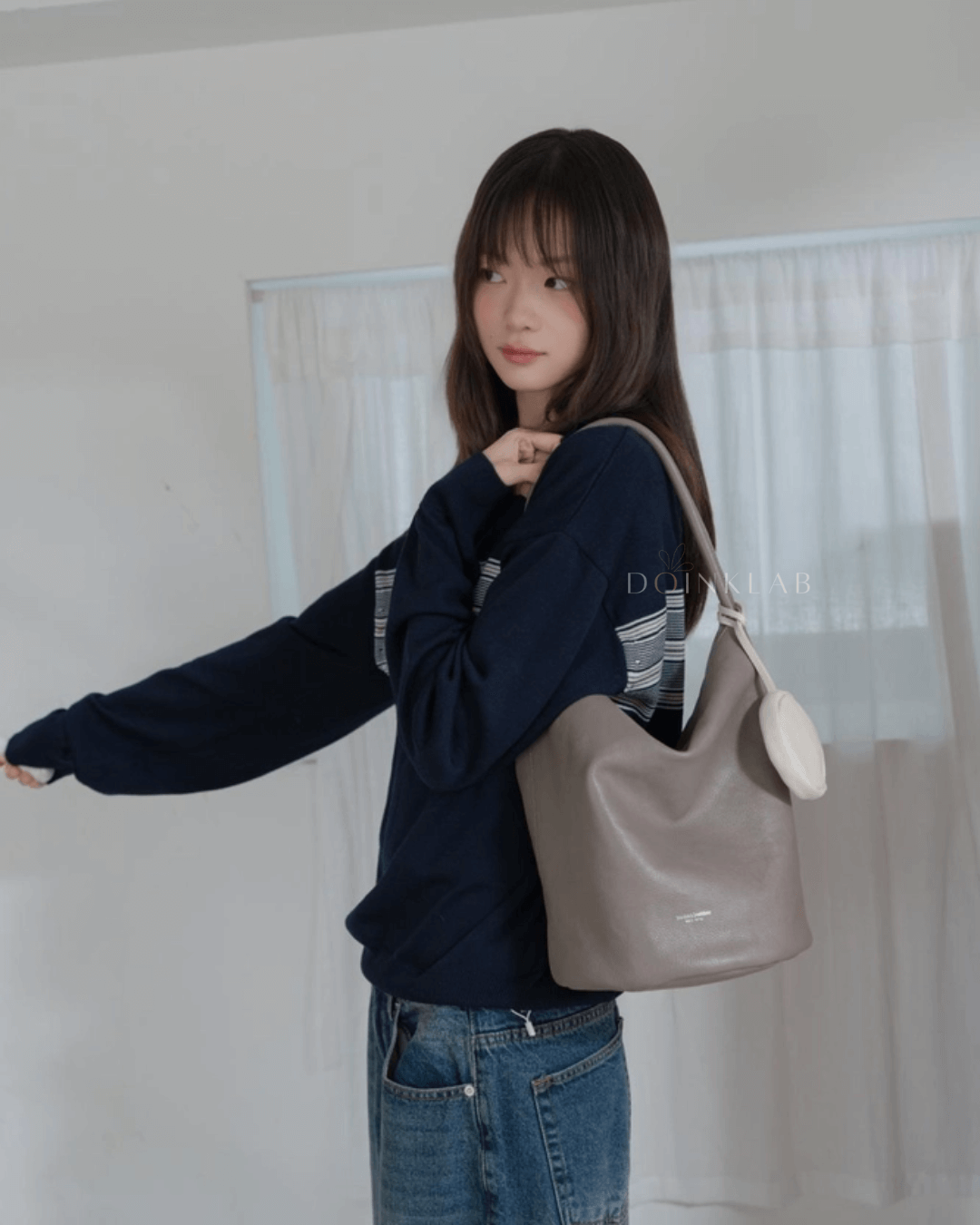 BUCKS AND LEATHER 031 Tube Bag