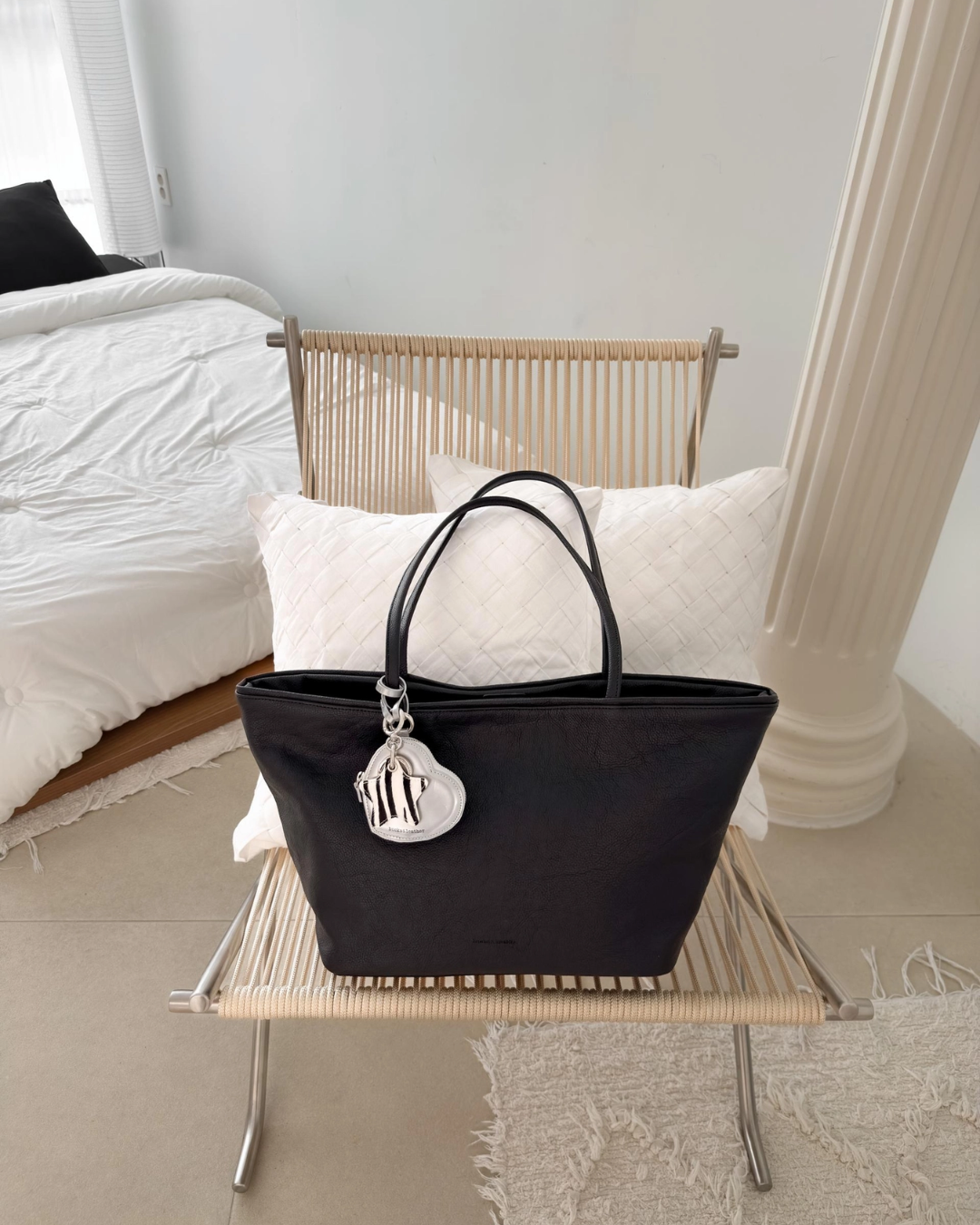 BUCKS AND LEATHER 059 Middle Shopper Bag