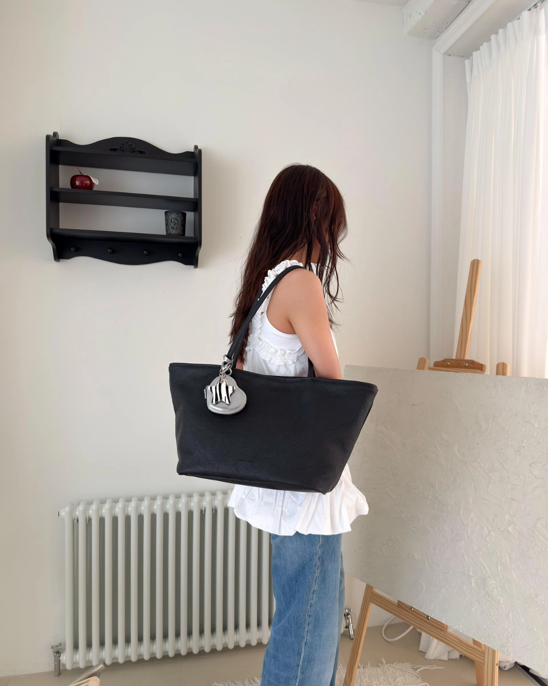 BUCKS AND LEATHER 059 Middle Shopper Bag