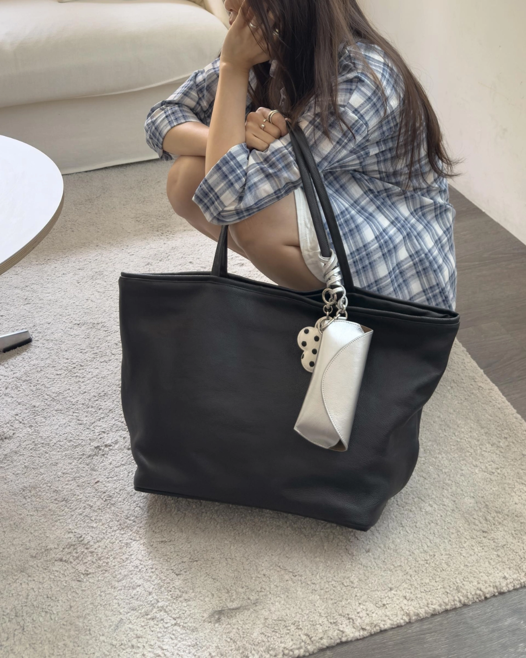 BUCKS AND LEATHER 060 Maxi Shopper Bag