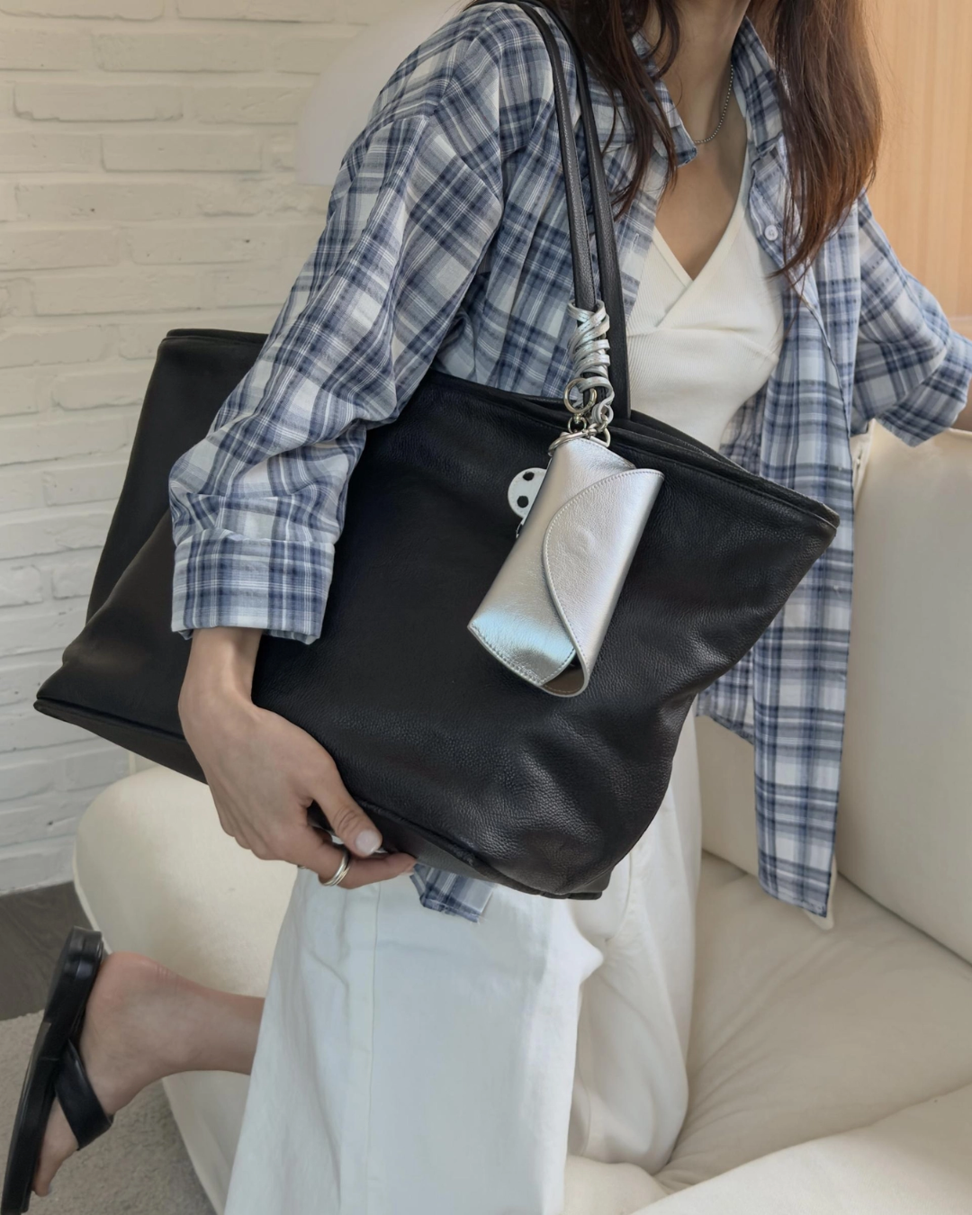 BUCKS AND LEATHER 060 Maxi Shopper Bag