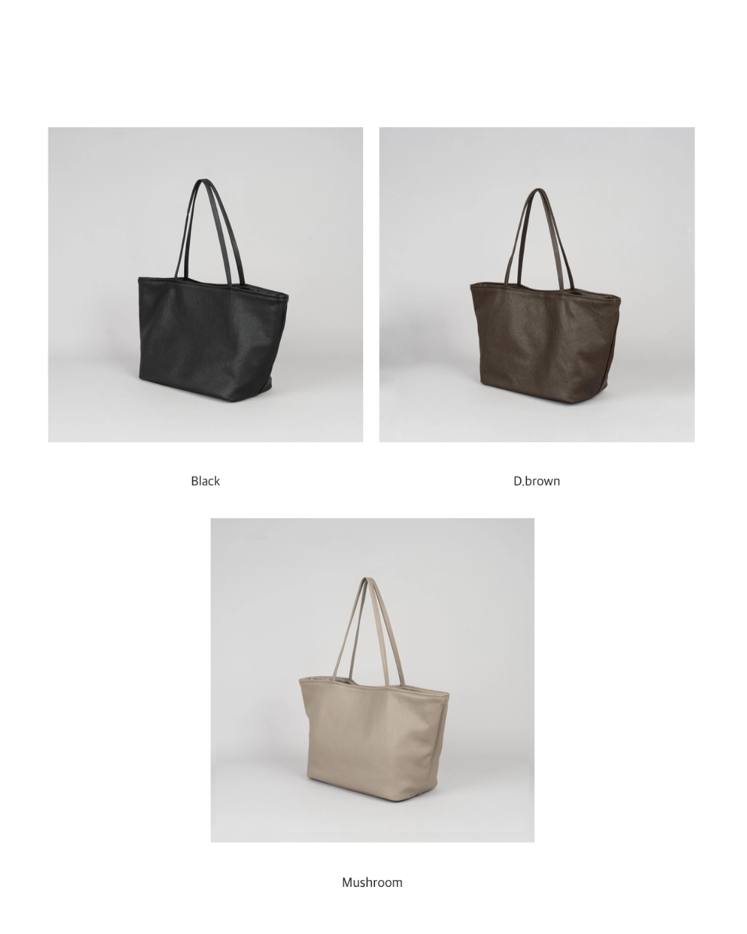 BUCKS AND LEATHER 060 Maxi Shopper Bag