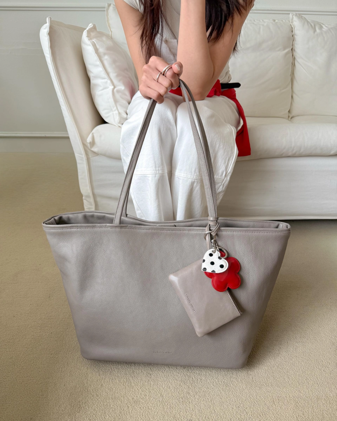 BUCKS AND LEATHER 060 Maxi Shopper Bag