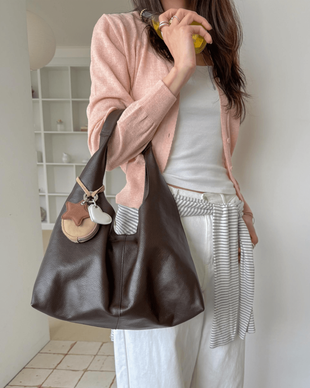 BUCKS AND LEATHER M.Tote
