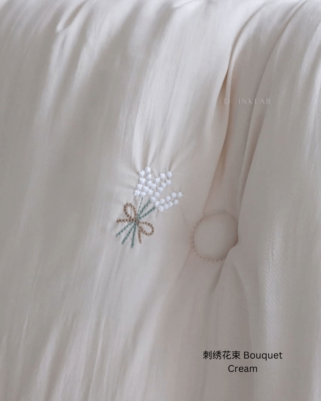四季被 刺绣花束 Comforter Bouquet