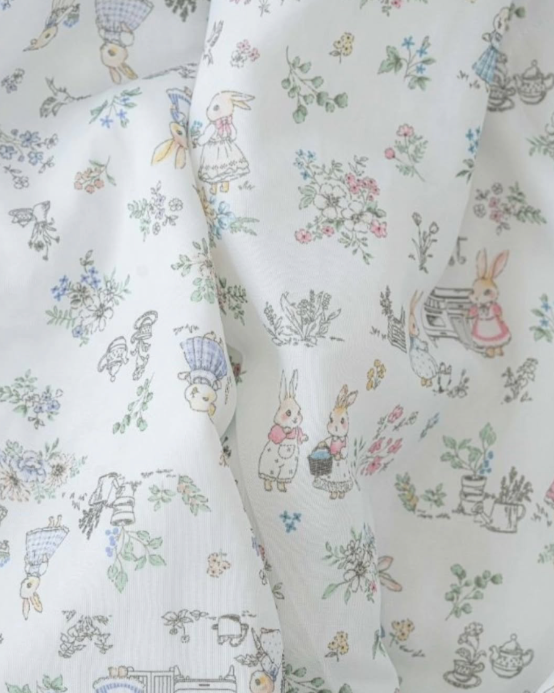 冰冰被 兔子花园 Cooling Blanket Bunny Garden