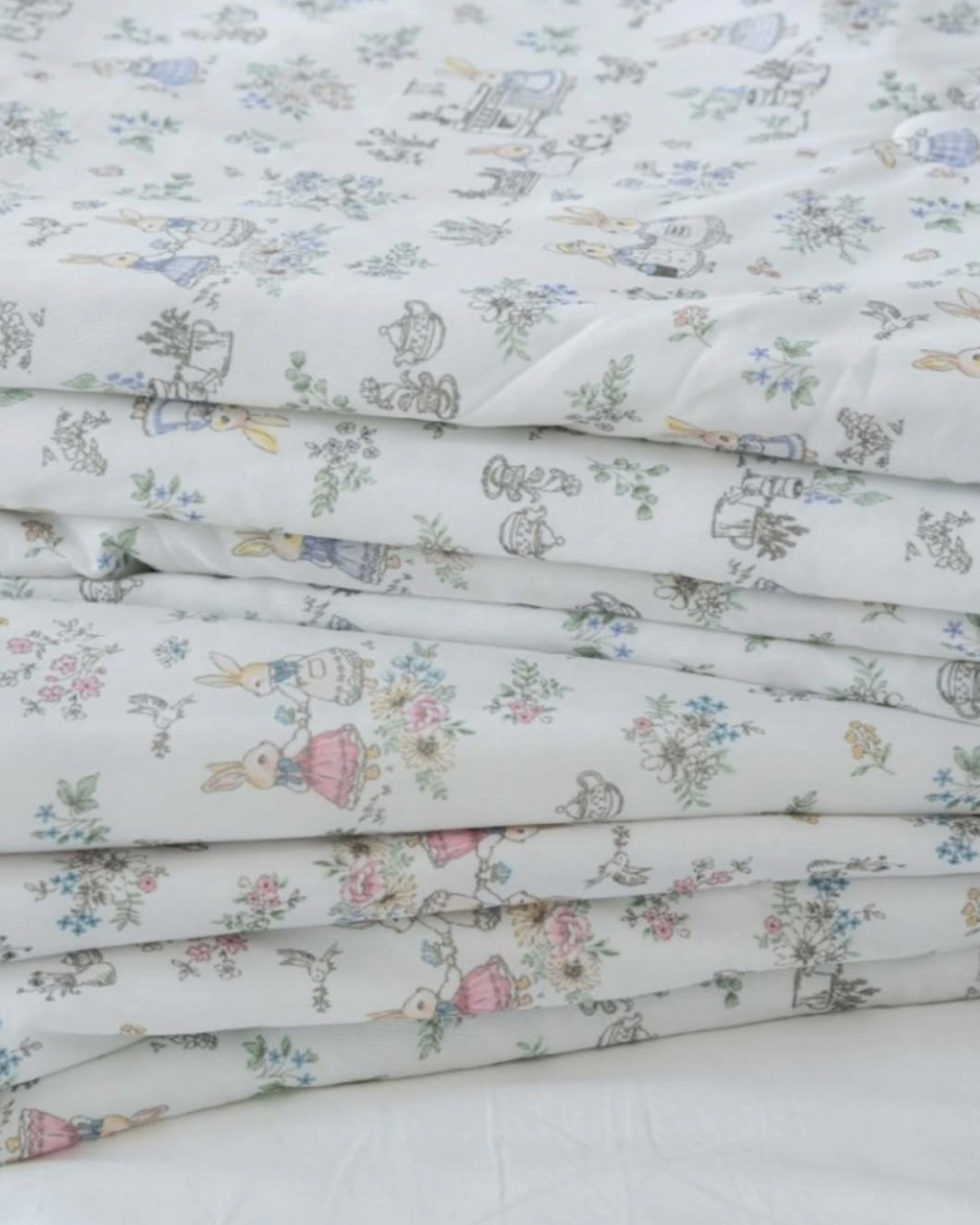 冰冰被 兔子花园 Cooling Blanket Bunny Garden