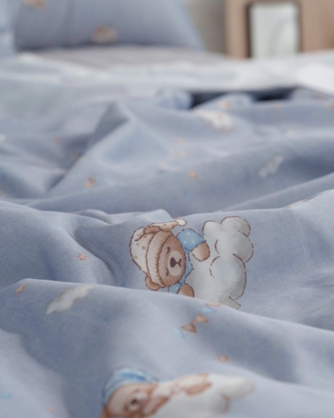 冰冰被 云朵小熊 Cooling Blanket Cloud Bear