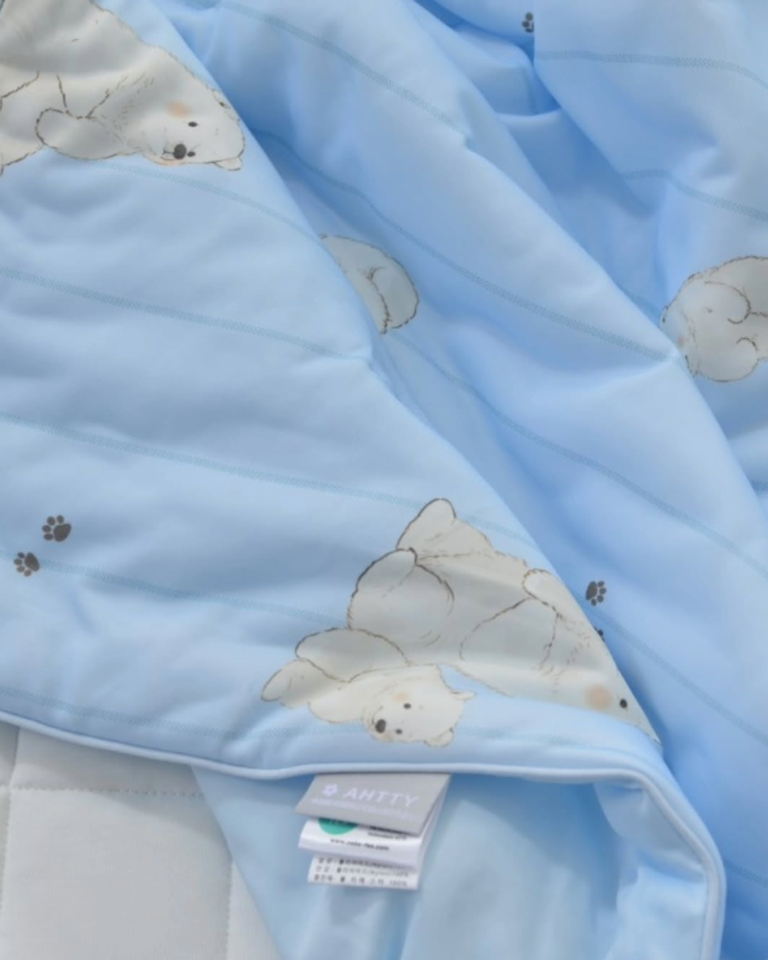 冰冰被 奶油北极熊 Cooling Blanket Cream Polar Bear