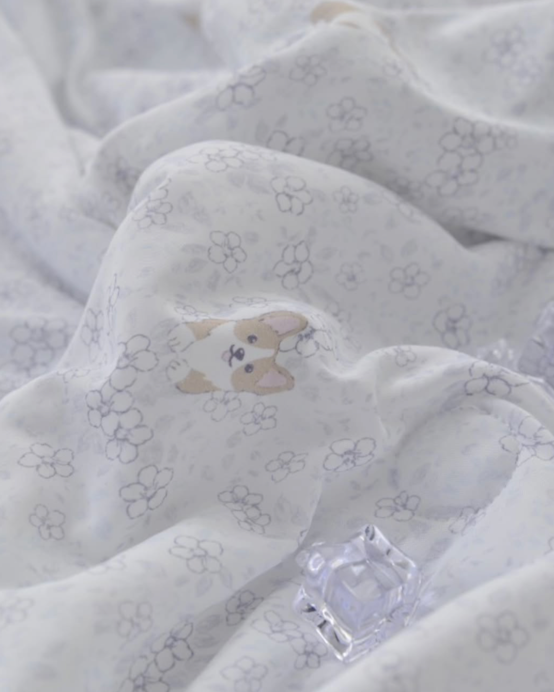 冰冰被 可爱柯基 Cooling Blanket Cute Corgi