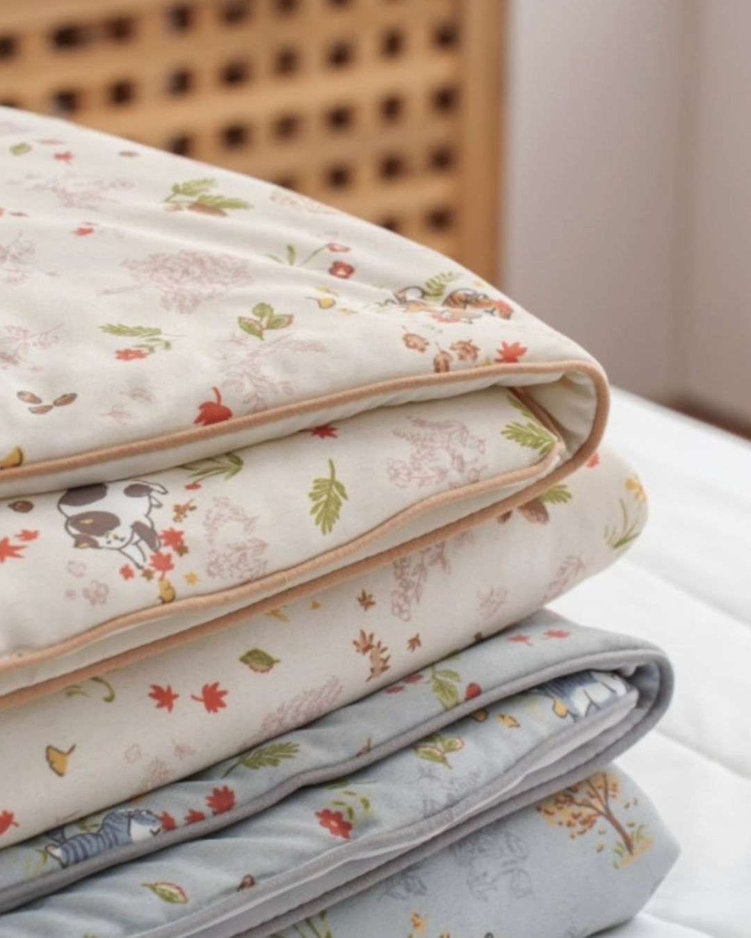 冰冰被 枫叶猫咪 Cooling Blanket Maple Cat