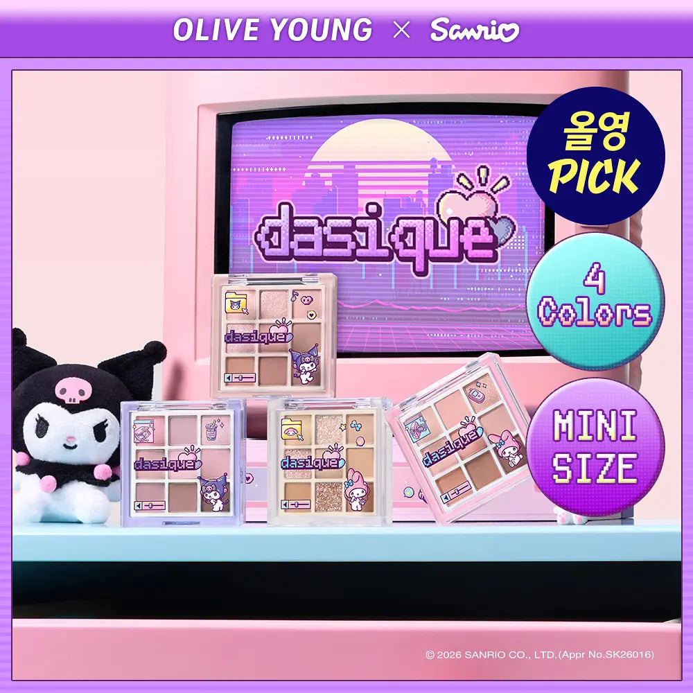 DASIQUE Mini Eyeshadow Palette (Sanrio Edition)