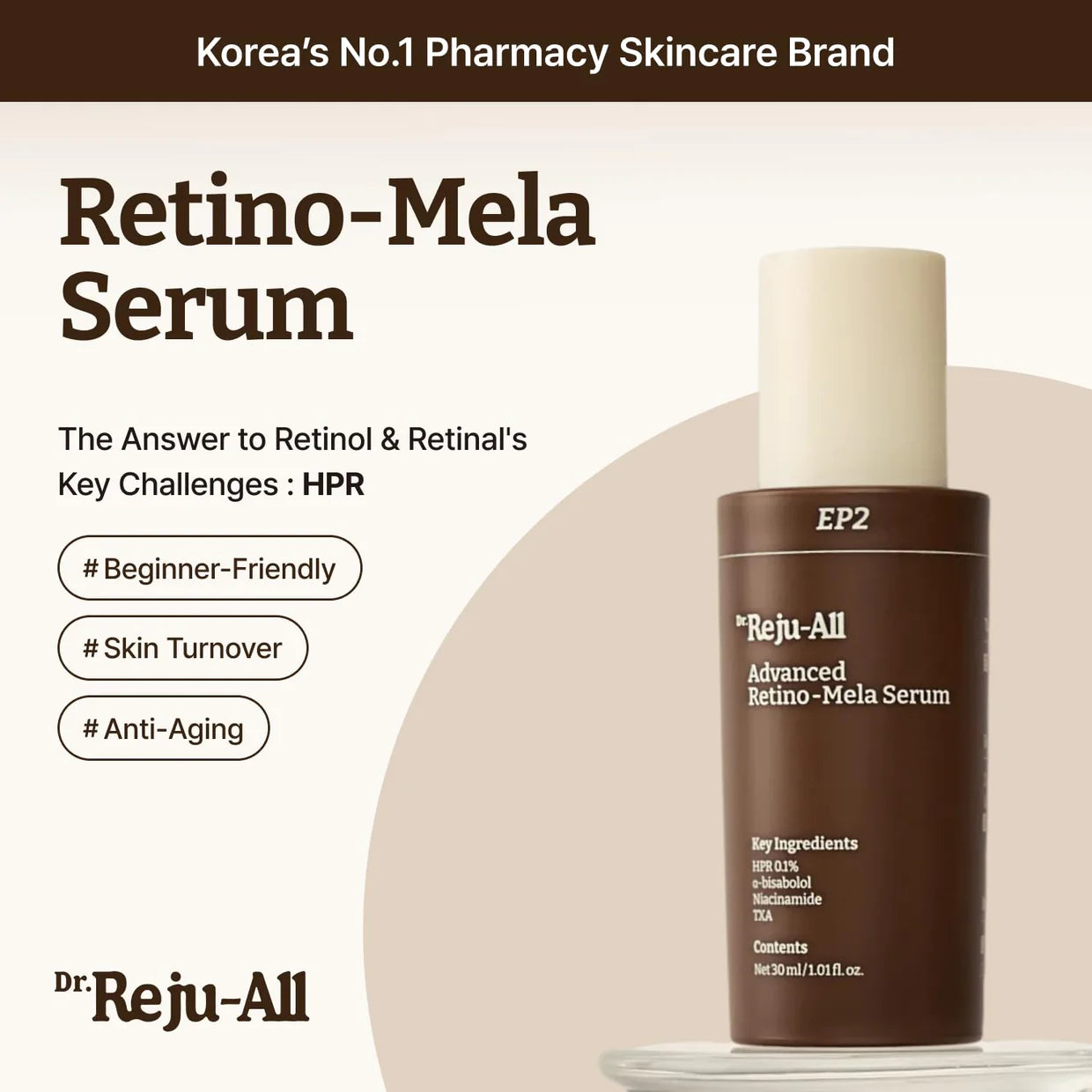DR REJUALL Advanced Retino-Mela Serum | 50ml