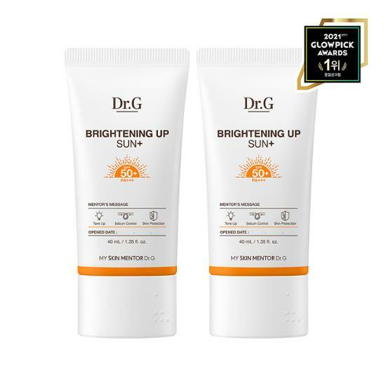 Dr.G Brightening Up Sun+ SPF50+ PA+++ | 50ml+50ml+10ml