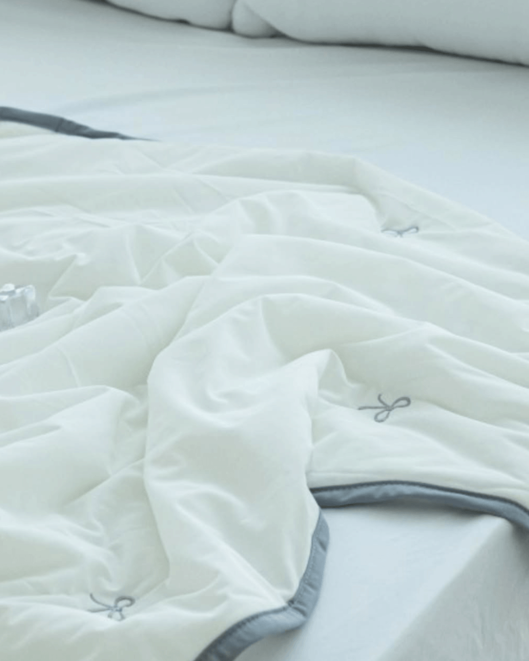 冰冰被  刺绣蝴蝶结 Cooling Blanket Ribbon