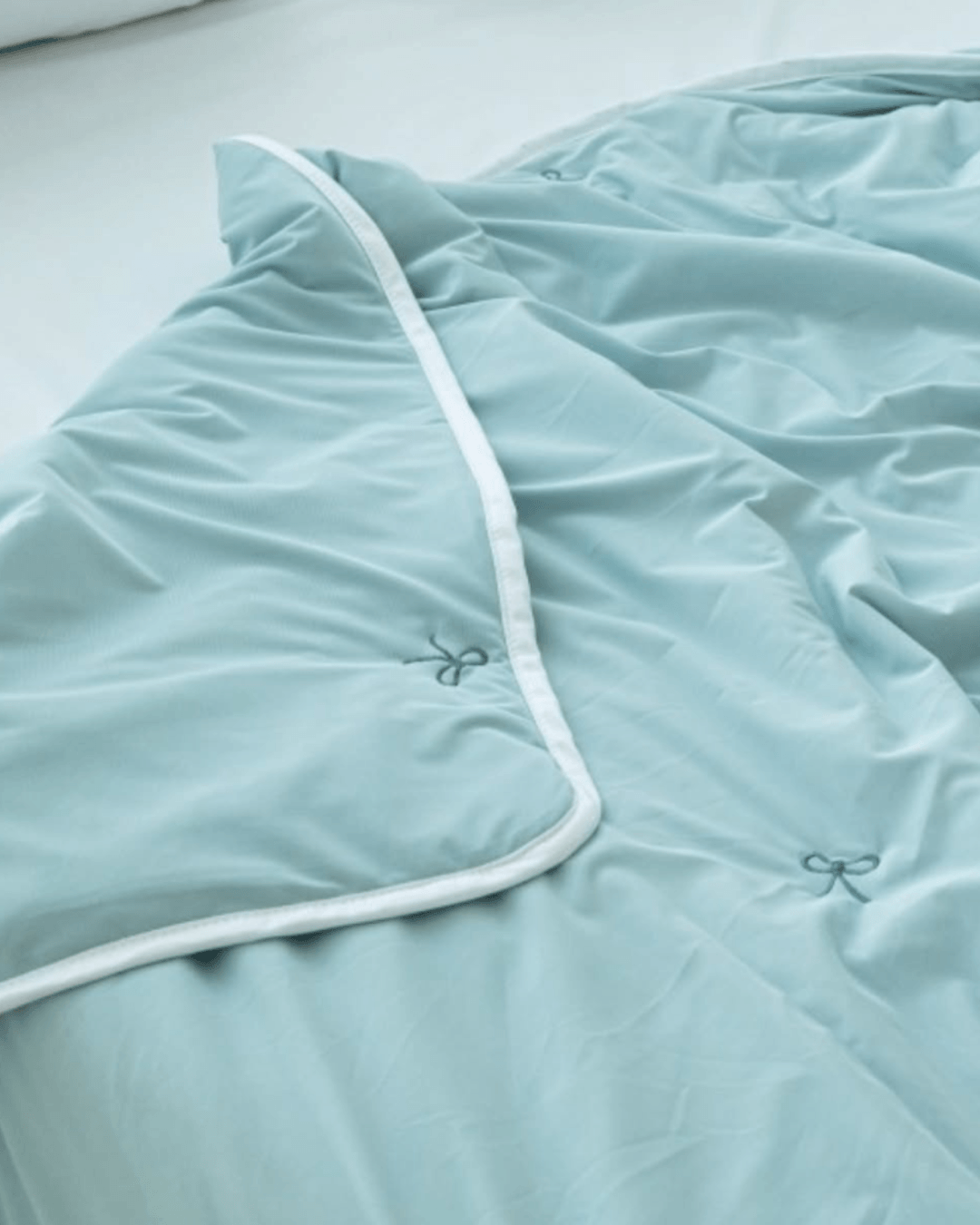 冰冰被  刺绣蝴蝶结 Cooling Blanket Ribbon