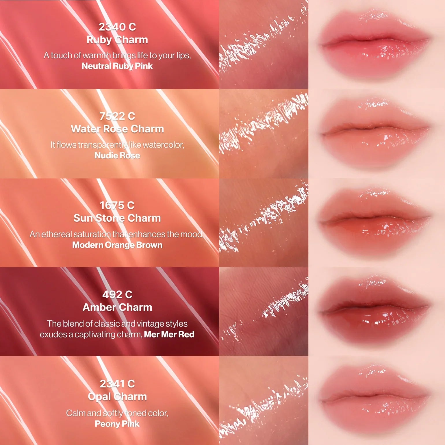 ENTROPY Charm Tint Glossy Gel Line | 10colors
