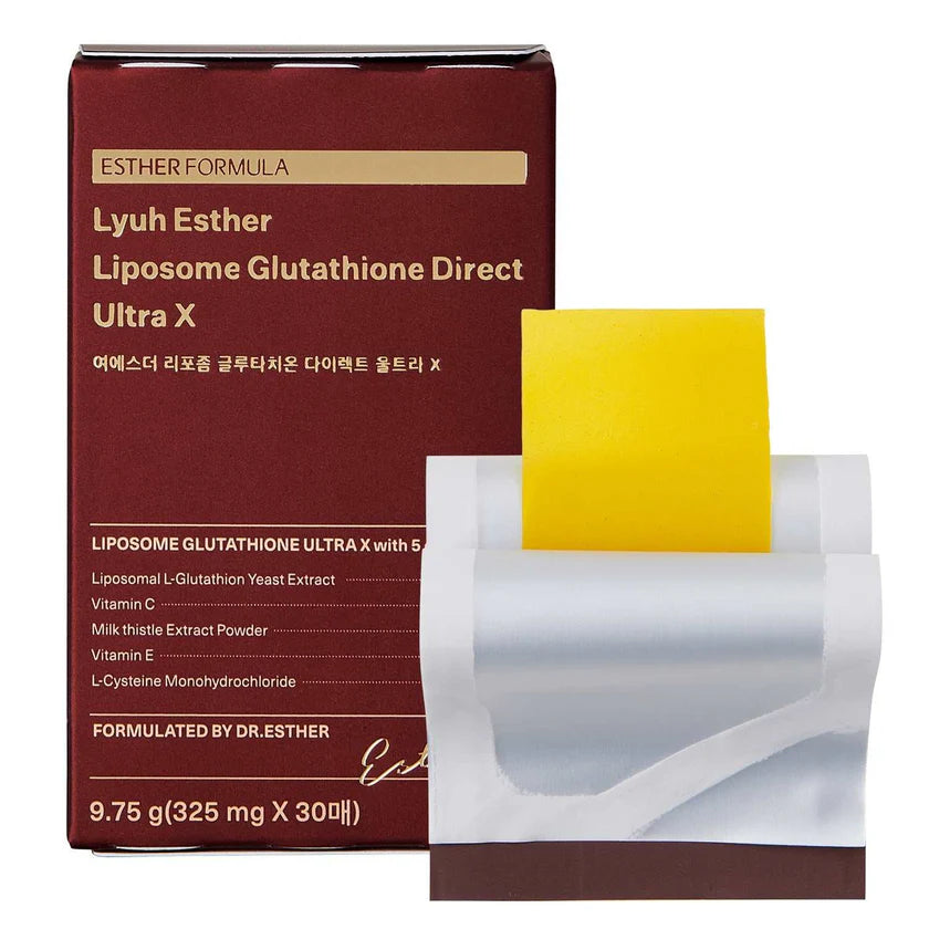 ESTHER FORMULA Lyuh Esther Lipsome Glutathione Direct Ultra X 325mgx30ea