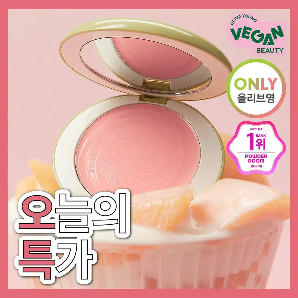 FRESHIAN Egg-Like Cream Blush | Free Mini Bag