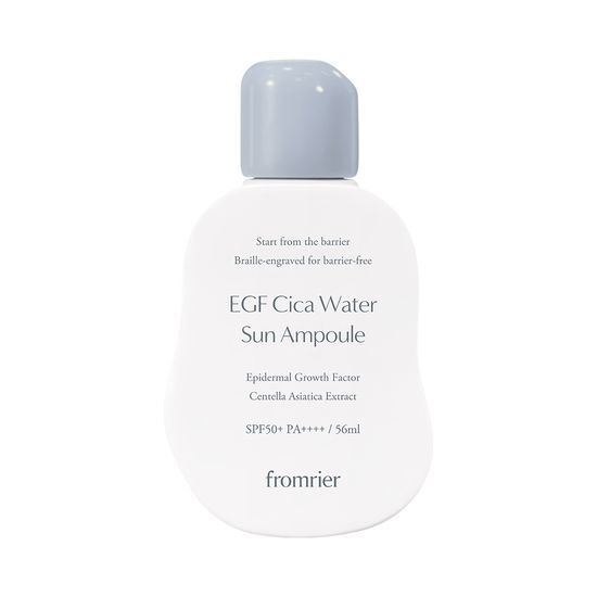 [READY STOCK] FROMRIER EGF Cica Water Sun Ampoule | 56ml + 15ml