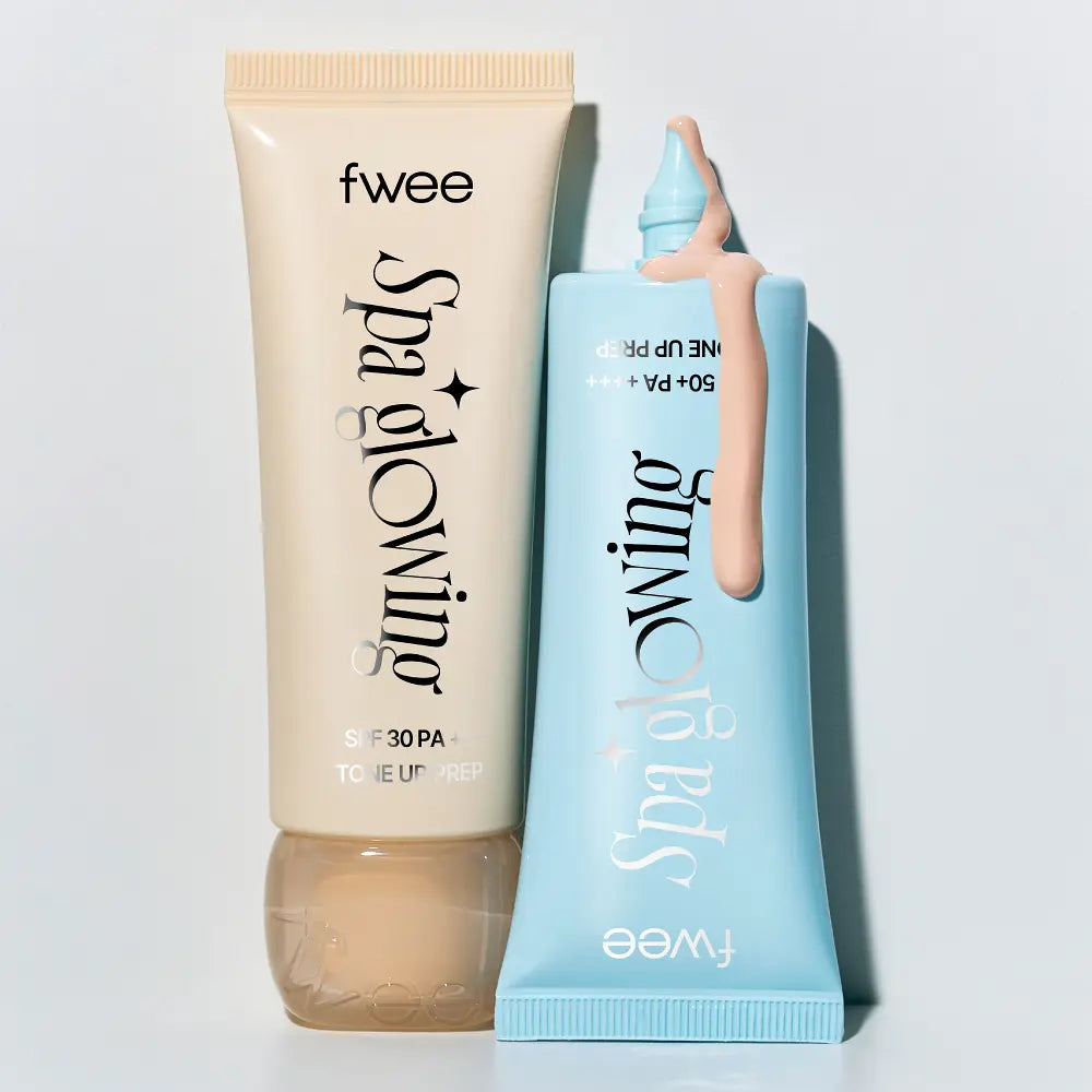 FWEE Spa Glowing UV Tone-Up Prep | 35ml + 35ml